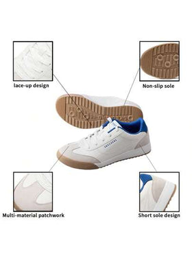 Skechers حذاء رياضي كاجوال مخفف للرجال من سلسلة الشارع، أحذية تزلج يومية، 183284-WHT