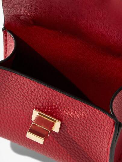 SHEIN SXY حامل المفاتيح الصغير، محفظة عملات محمولة صغيرة وغطاء سماعات الأذن، إكسسوارات تميمة الحقيبة