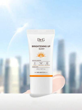 واقي شمس DR.G مشرق ، أصلاح شفاف ، SPF50+ PA+++، 20مل ، للبشرة الحساسة ، كوري