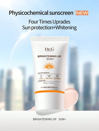 Dr.G كريم واقي من الشمس للبشرة الحساسة بقوة حماية SPF50+ PA+++ من DR.G، مضيء ومرطب، حجم 35مل، من كوريا