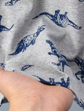 4 أطقم بيجامات بأكمام طويلة للأولاد الصغار طباعة ديناصور وحفارة، ملابس منزلية خفيفة للربيع والخريف