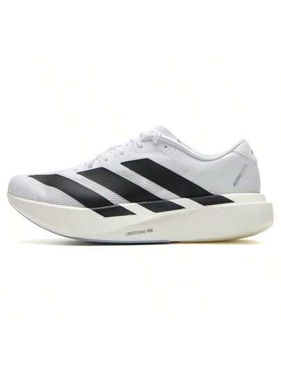 Adidas أحذية رجالية، أحذية جري ذات نعل سميك، أحذية رياضية خارجية كلاسيكية بثلاثة خطوط، أحذية رياضية شبكية تسمح بالتهوية، أحذية Evo SL M مريحة للاستخدام اليومي، أحذية للتنقل، JH6206