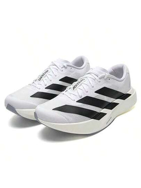 Adidas أحذية رجالية، أحذية جري ذات نعل سميك، أحذية رياضية خارجية كلاسيكية بثلاثة خطوط، أحذية رياضية شبكية تسمح بالتهوية، أحذية Evo SL M مريحة للاستخدام اليومي، أحذية للتنقل، JH6206