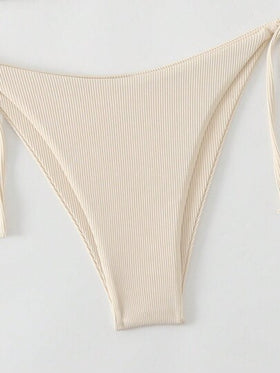 Swim Basics طقم ملابس السباحة، كأس مثلث، سروال فتحة صغيرة، بسيط وعصري للارتداء اليومي العادي في أيام الصيف والأنشطة البحرية