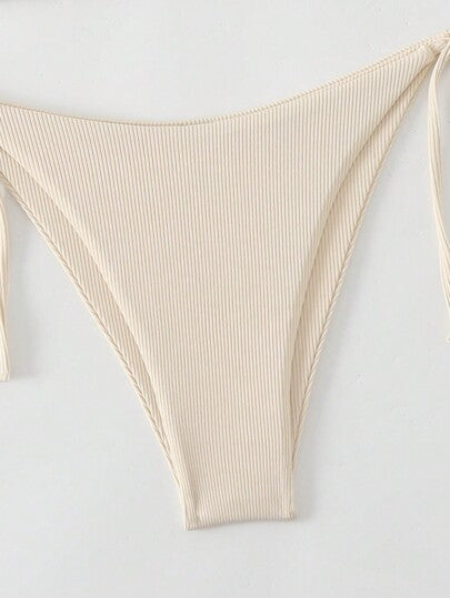 Swim Basics طقم ملابس السباحة، كأس مثلث، سروال فتحة صغيرة، بسيط وعصري للارتداء اليومي العادي في أيام الصيف والأنشطة البحرية