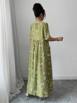 Mulvari فستان كاجوال بسيط عصري للسيدات للاستخدام اليومي