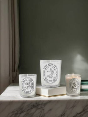 شموع زجاجية بروائح الفانيليا والخزامى والورد، شموع منزلية معطرة، شموع معطرة خالية من الدخان، مناسبة للعلاج بالروائح، إزالة الروائح الكريهة، التأمل، اليوغا، الصلاة، الهدايا، تخفيف التوتر والاسترخاء
