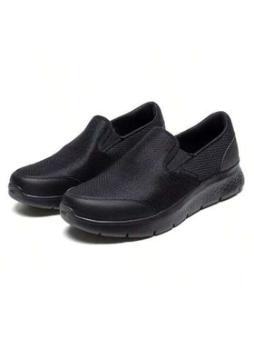 Skechers أحذية رياضية كاجوال للرجال، أحذية رياضية تنفس وراحة للسفر 216323-BBK