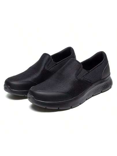 Skechers أحذية رياضية كاجوال للرجال، أحذية رياضية تنفس وراحة للسفر 216323-BBK