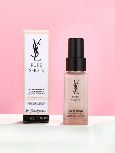 Yves Saint Laurent [ميني] محلول الترطيب والانتعاش المكثف من مارك إيف سان لوران /YSL، بحجم 30مل. لعناية بالبشرة الجافة. مزيج مرطب من فيتامين E وB3 الذي يستعد ويهدئ البشرة. محدد التجاعيد ومرطب ومصل الرعاية، خالي من الزيت والكبريتات