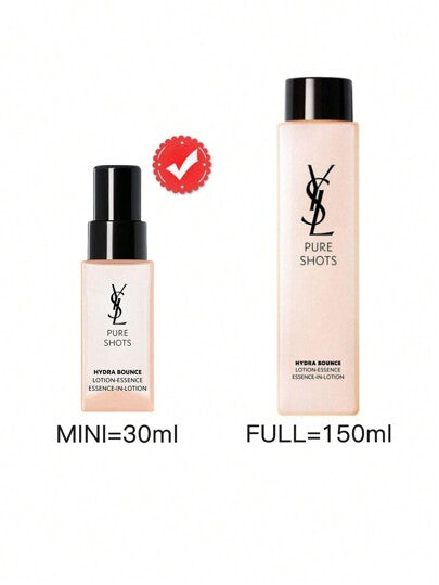 Yves Saint Laurent [ميني] محلول الترطيب والانتعاش المكثف من مارك إيف سان لوران /YSL، بحجم 30مل. لعناية بالبشرة الجافة. مزيج مرطب من فيتامين E وB3 الذي يستعد ويهدئ البشرة. محدد التجاعيد ومرطب ومصل الرعاية، خالي من الزيت والكبريتات