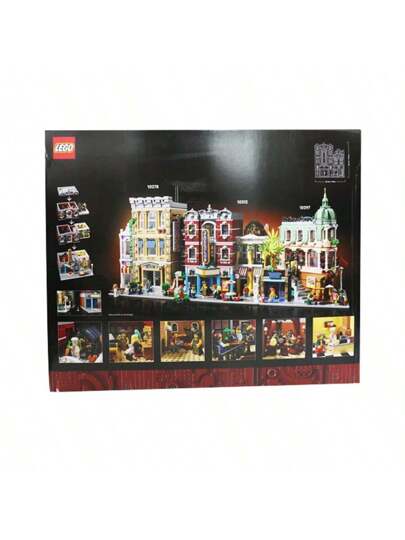LEGO 10312 الجاز نادي بيتزا مخزن شارع الإبداعية الفتيان والفتيات بناء اللعب الأطفال