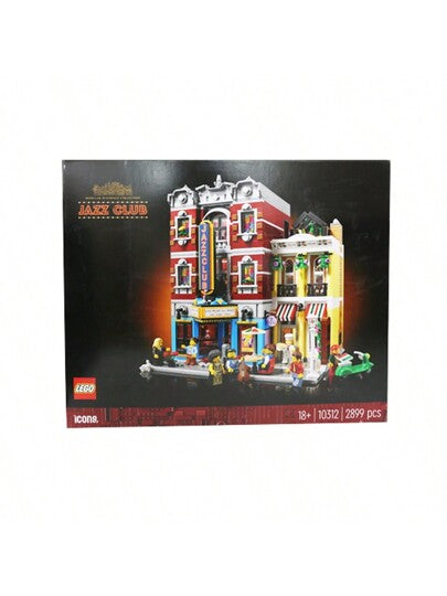 LEGO 10312 الجاز نادي بيتزا مخزن شارع الإبداعية الفتيان والفتيات بناء اللعب الأطفال
