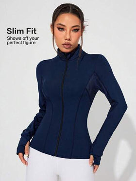 SHEIN Dewbera سترة رياضية بطبعات حرفية