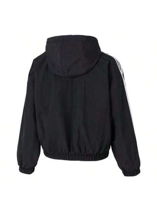 Adidas جاكيت هوديي منسوجة للنساء، طراز W 3S WV WB JZ2162