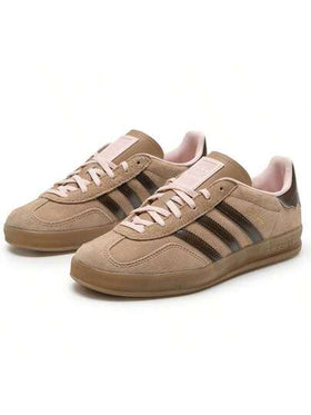 Adidas Originals حذاء رياضي GAZELLE INDOOR للرجال والنساء، مريح وخفيف الوزن، حذاء كاجوال IF1809