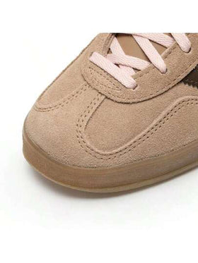 Adidas Originals حذاء رياضي GAZELLE INDOOR للرجال والنساء، مريح وخفيف الوزن، حذاء كاجوال IF1809