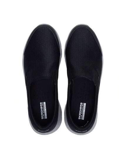 Skechers أحذية المشي الخفيفة الرياضية الرجالية المريحة للخارج، 216323-BKGY