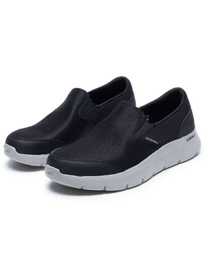 Skechers أحذية المشي الخفيفة الرياضية الرجالية المريحة للخارج، 216323-BKGY