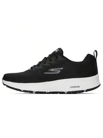 Skechers حذاء GO RUN CONSISTENT للرجال، خفيف الوزن، قابل للتنفس، كاجوال، حذاء جري 220375-BKW