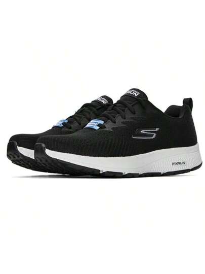 Skechers حذاء GO RUN CONSISTENT للرجال، خفيف الوزن، قابل للتنفس، كاجوال، حذاء جري 220375-BKW