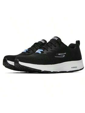 Skechers حذاء GO RUN CONSISTENT للرجال، خفيف الوزن، قابل للتنفس، كاجوال، حذاء جري 220375-BKW