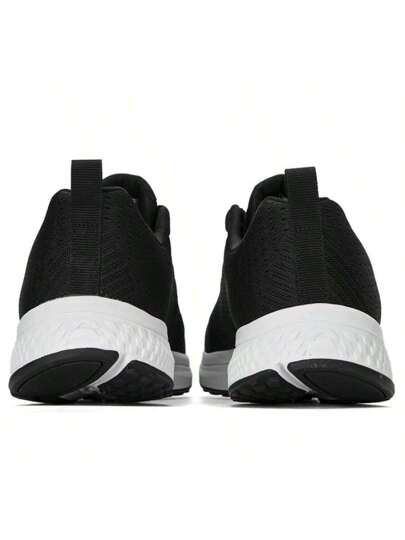 Skechers حذاء GO RUN CONSISTENT للرجال، خفيف الوزن، قابل للتنفس، كاجوال، حذاء جري 220375-BKW