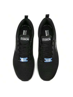 Skechers حذاء GO RUN CONSISTENT للرجال، خفيف الوزن، قابل للتنفس، كاجوال، حذاء جري 220375-BKW