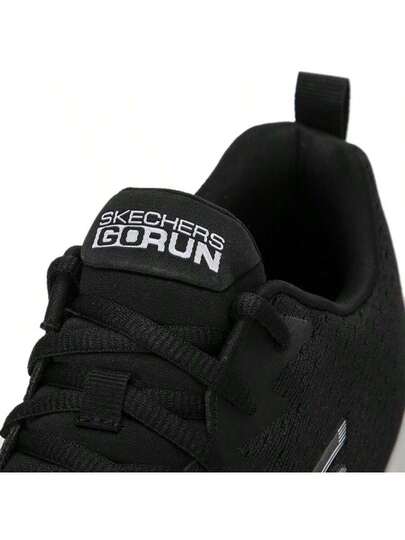 Skechers حذاء GO RUN CONSISTENT للرجال، خفيف الوزن، قابل للتنفس، كاجوال، حذاء جري 220375-BKW