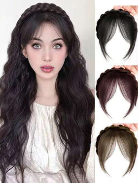 شريط رأس مضفر على الطراز القديم مع لحية جانبية، شريط شعر متعدد الاستخدامات وجميل، اكسسوارات شعر، اكسسوارات رأس