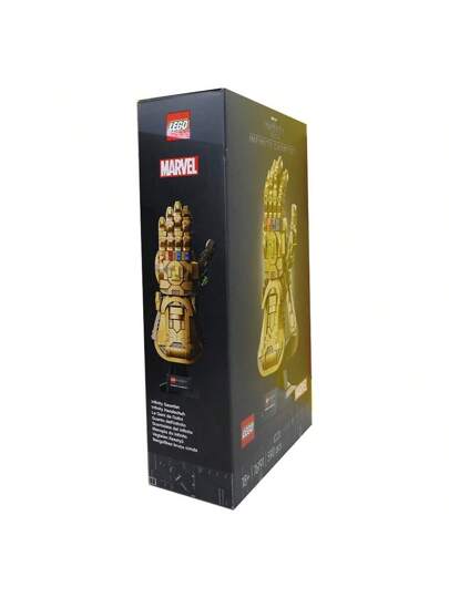 LEGO 76191 سلسلة أبطال خارقين قفاز اللانهاية 76223 لعبة كتل بناء هدية عيد الأطفال