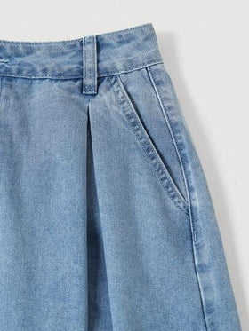 SHEIN MOD تنورة جينز كاجوال فضفاضة طويلة زرقاء للنساء، ملابس بورتوريكو، بدلات نسائية للمكتب، ملابس نسائية لعيد الحب، ملابس التسعينيات، بدلات نسائية للربيع، تنورة جينز، تنانير جينز نسائية، بدلات كاوجيرل نسائية، تنورة عصر النهضة، تنورة للعمل