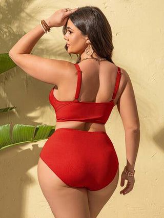 Swim Vcay بدلة بكيني للأحجام الكبيرة لأعياد رأس السنة الجديدة، للمناسبات الصيفية على الشاطئ والإجازات