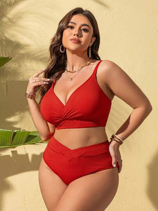 Swim Vcay بدلة بكيني للأحجام الكبيرة لأعياد رأس السنة الجديدة، للمناسبات الصيفية على الشاطئ والإجازات