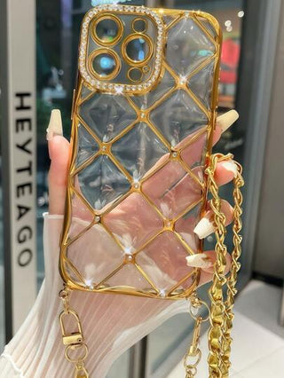 1 قطعة غطاء واقي للهاتف من نوع TPU مطلي كهربائيا بشكل الماس، متوافق مع أجهزة iPhone16/SE2/7P/8P/X/XS/XR/XSMax/11/11Pro/11ProMax/12/12Pro/12ProMax/13/13Pro/13ProMax/14/14Pro/16Plus/14ProMax/15/15Pro/15Plus/15ProMax