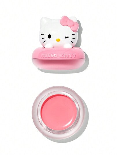 Hello Kitty｜SHEGLAM بلسم True Love Dewy متعدد الاستخدامات-طبعة مخلب حمره بلشر علامة تجارية جمال مكياج ميكب مستحضرات تجميل للنساء الفتيات مثالي لفصل الشتاء الربيع مثالي ل- Y2K أزياء أنيقة رمضان هدية حفلة جاهز أفضل لون