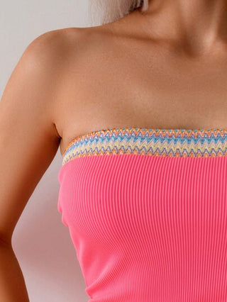 طقم تانكيني حريمي Swim Lushoire طقم تانكيني ذو طبعة بوهيمية للنساء، مناسب للاستخدام في الشاطئ والعطلات الصيفية