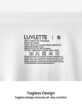 LUVLETTE 3 حزمة ملابس داخلية للنساء من القطن الناعم ذات طبعة زهرية، بخصر متوسط مع تطريز دانتيل داخلي - ملابس داخلية