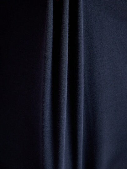 SHEIN مجموعة بيجامة (2 قطعة) للرجال بسروال مربع وقميص كم قصير أحادي اللون، ملابس منزلية