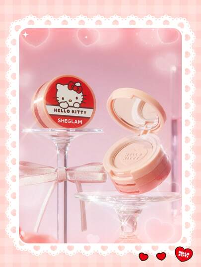 Hello Kitty｜SHEGLAM المجموعة الكاملة علامة تجارية جمال مكياج ميكب مستحضرات تجميل للنساء الفتيات مثالي لفصل الشتاء الربيع مثالي ل- Y2K أزياء أنيقة رمضان هدية حفلة جاهز أفضل لون