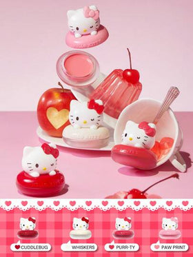 Hello Kitty｜SHEGLAM المجموعة الكاملة علامة تجارية جمال مكياج ميكب مستحضرات تجميل للنساء الفتيات مثالي لفصل الشتاء الربيع مثالي ل- Y2K أزياء أنيقة رمضان هدية حفلة جاهز أفضل لون