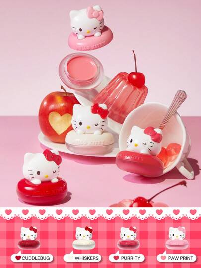 Hello Kitty｜SHEGLAM المجموعة الكاملة علامة تجارية جمال مكياج ميكب مستحضرات تجميل للنساء الفتيات مثالي لفصل الشتاء الربيع مثالي ل- Y2K أزياء أنيقة رمضان هدية حفلة جاهز أفضل لون