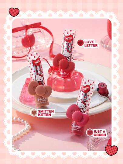 Hello Kitty｜SHEGLAM المجموعة الكاملة علامة تجارية جمال مكياج ميكب مستحضرات تجميل للنساء الفتيات مثالي لفصل الشتاء الربيع مثالي ل- Y2K أزياء أنيقة رمضان هدية حفلة جاهز أفضل لون