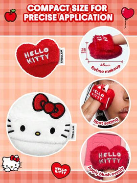 Hello Kitty｜SHEGLAM المجموعة الكاملة علامة تجارية جمال مكياج ميكب مستحضرات تجميل للنساء الفتيات مثالي لفصل الشتاء الربيع مثالي ل- Y2K أزياء أنيقة رمضان هدية حفلة جاهز أفضل لون