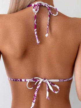 Swim Lushoire بدلة سباحة قطعة واحدة بنقشة زهور عصرية وبسيطة للنساء للاستخدام اليومي لأجازات الصيف على الشاطئ