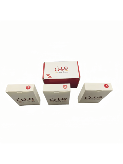 لعبة ورقية عربية "من أقنعني - من يقنعني", تغليف يدوي، لعبة طاولة حفلات، تغليف محكم بالحرارة، بطاقات عربية، لعبة طاولة، لعبة تفاعلية، إصدار عربي، مناسبة للاجتماعات، وأيضًا جيدة كهدية (اختلاف طفيف في اللون)