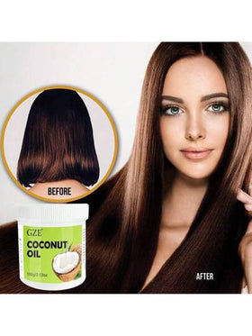 زيت جوز الهند العضوي الصرف 100٪ طبيعي وصلب، مستخلص بالضغط البارد بكر، زيت حامل Cocos Nucifera، مكرر للعناية بالبشرة والشعر والأظافر والتدليك، ناعم ومرطب