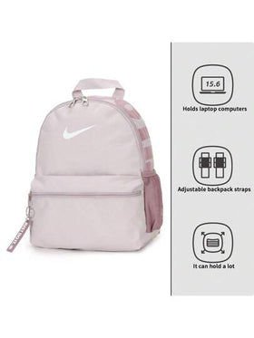 Nike حقيبة ظهر BRSLA JDI MINI BKPK، حقيبة لابتوب سعة كبيرة، حقيبة رياضية مناسبة للجنسين، حقيبة ظهر للطلاب، حقيبة للتنقل DR6091-019