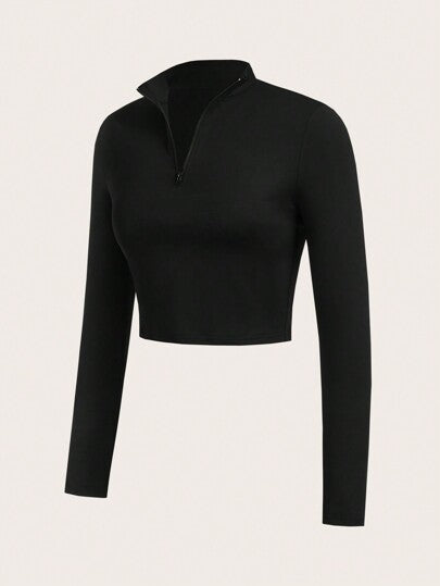 SHEIN Essnce ملابس كاجوال صيفية للنساء ذوات الحجم الكبير، طقم ملابس للنوم والرياضة للنساء، بنطلون جوجر للنساء، طقم ملابس علوية أكمام طويلة رقبة عالية مع سترة سحاب وسترة خفيفة وبنطلون ضيق، طقم ملابس رياضية للنساء 3 قطع