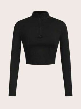 SHEIN Essnce ملابس كاجوال صيفية للنساء ذوات الحجم الكبير، طقم ملابس للنوم والرياضة للنساء، بنطلون جوجر للنساء، طقم ملابس علوية أكمام طويلة رقبة عالية مع سترة سحاب وسترة خفيفة وبنطلون ضيق، طقم ملابس رياضية للنساء 3 قطع